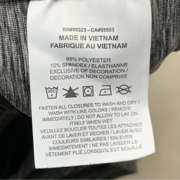 Nike Men Size Small Hoodie Zip Front Sweatshirt Gray Standard Fit Jersey Stretch - Picture 9 of 9